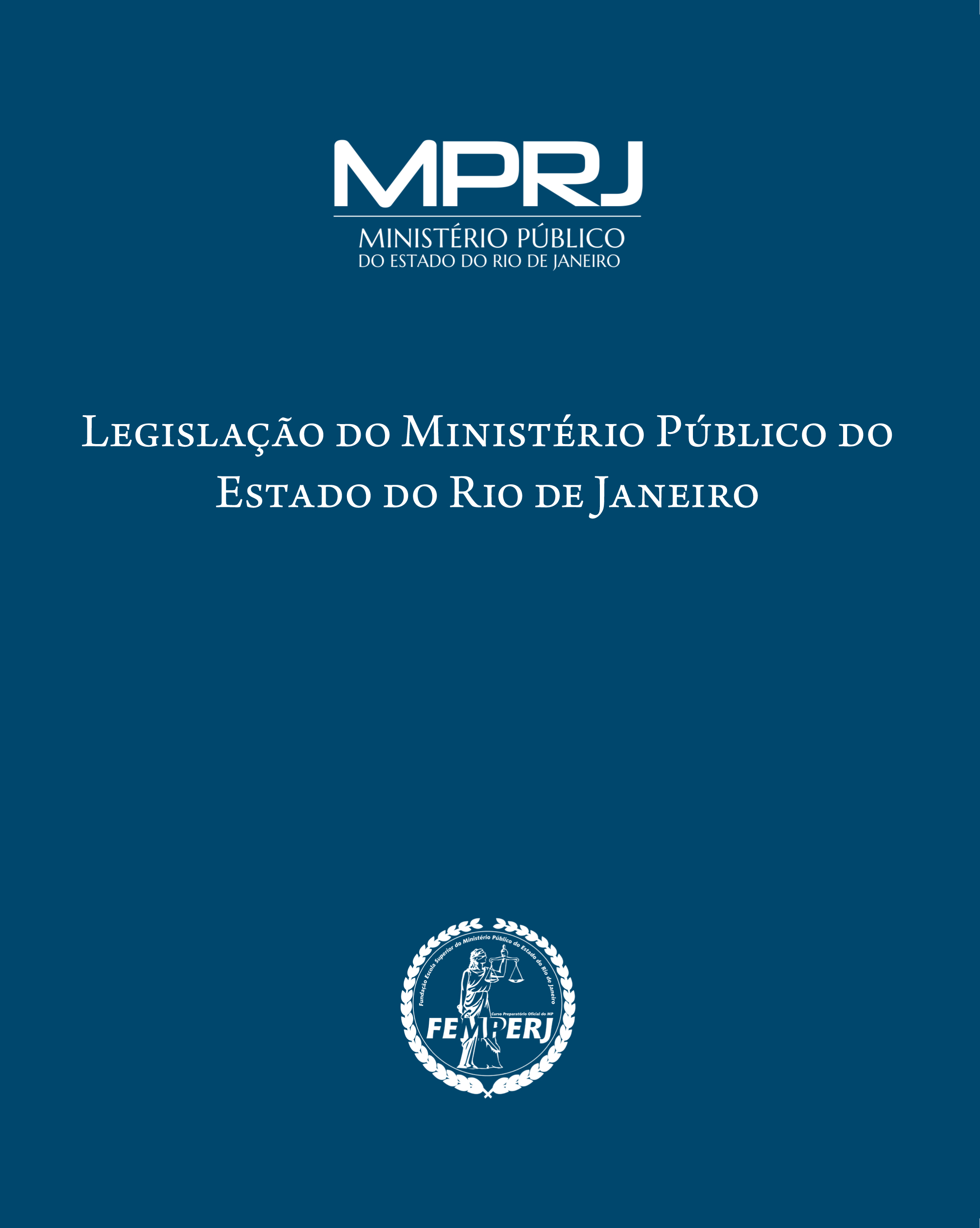 Livro Legislação MPRJ Livro Legislação MPRJ