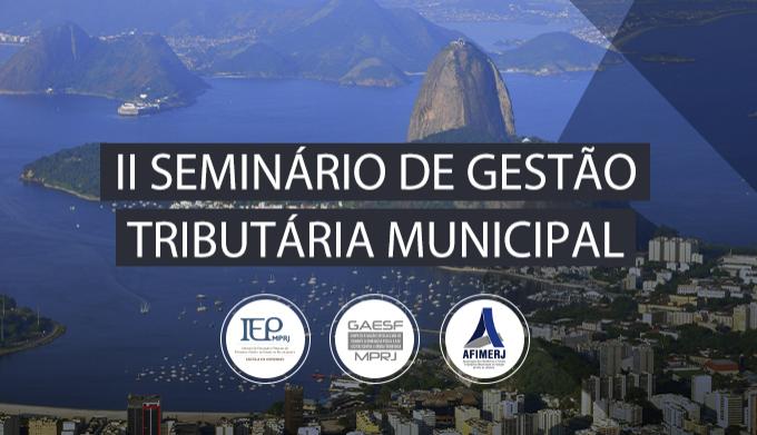 II Seminário de Gestão Tributária Municipal