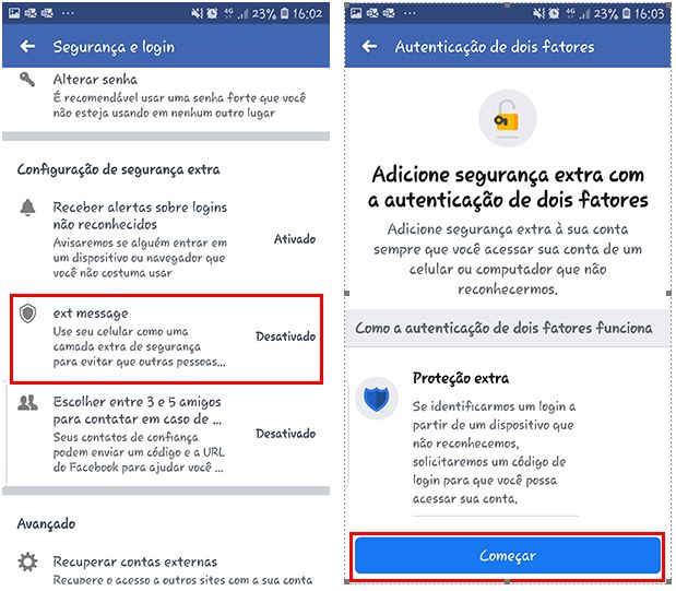 Aplicativo de autenticação no Facebook: como ativar e desativar