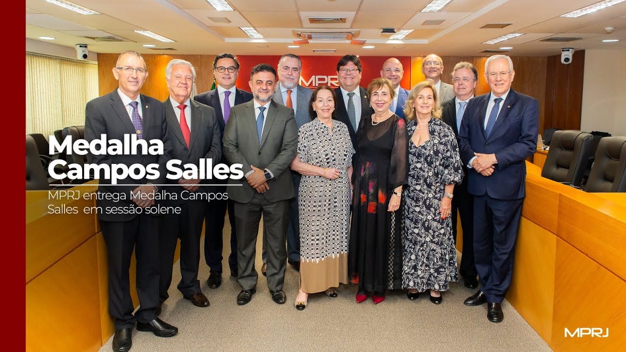 Imagem capa Entrega da Medalha Campos Salles