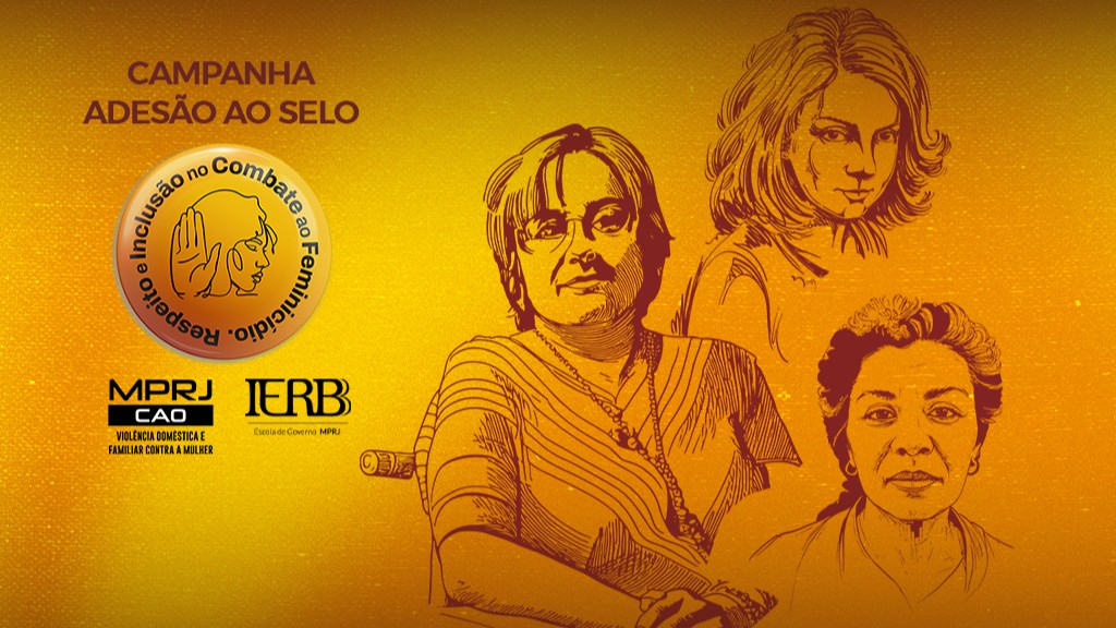 Imagem capa MPRJ lança campanha de adesão ao selo do CNMP de respeito e inclusão no combate ao feminicídio