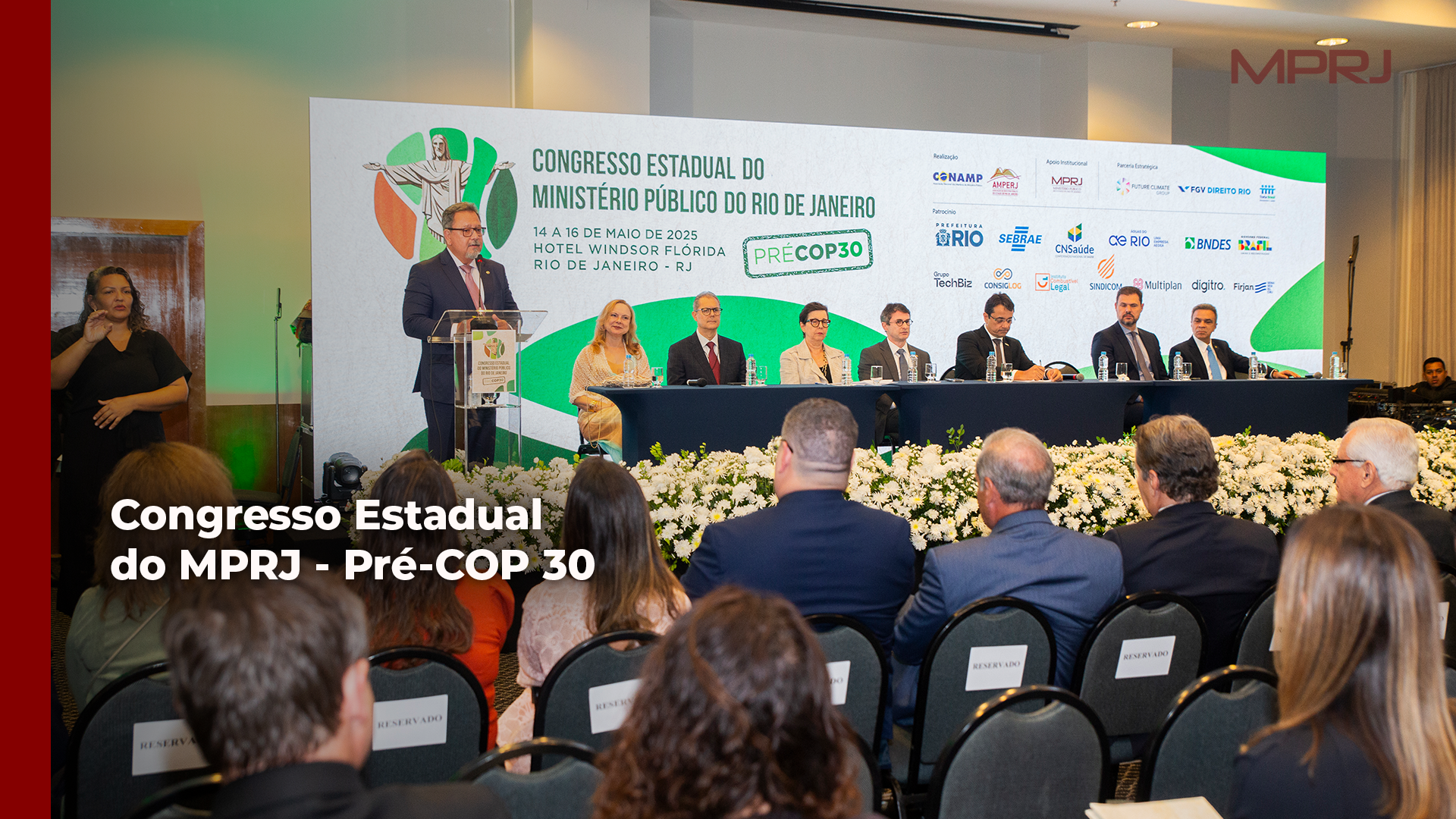 Imagem capa Congresso Estadual do Ministério Público do Estado do Rio de Janeiro - Pré-COP 30