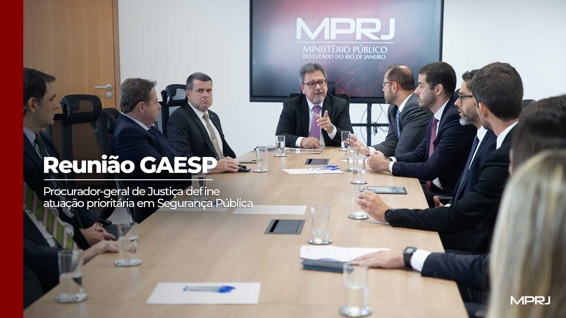 Imagem capa Procurador-geral de Justiça define atuação prioritária em Segurança Pública