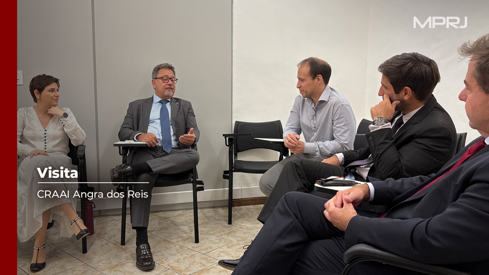 Imagem capa PGJ visita CRAAI Angra dos Reis e reforça diálogo com promotores da região