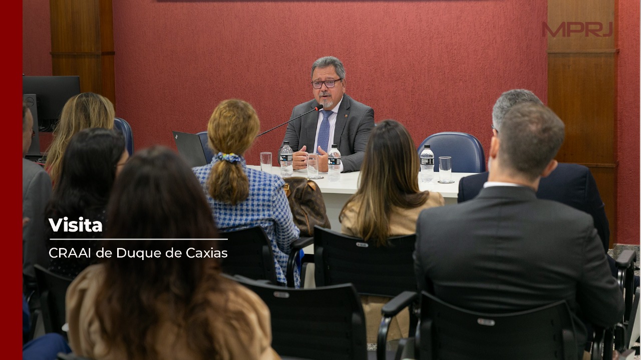 Imagem capa PGJ visita o CRAAI de Duque de Caxias e ouve demandas de membros da instituição