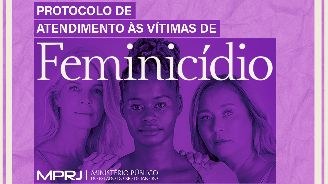 Imagem capa Cartilha “Protocolo de Atendimento às Vítimas - Feminicídio
