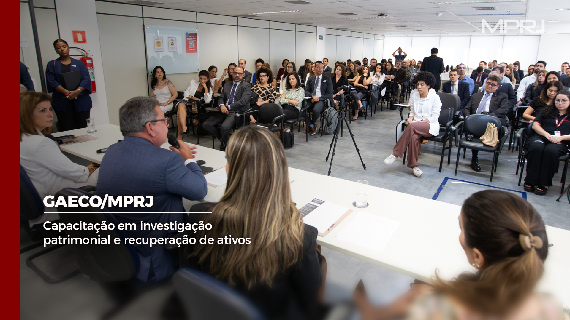 Imagem capa GAECO/MPRJ: capacitação em investigação patrimonial e recuperação de ativos