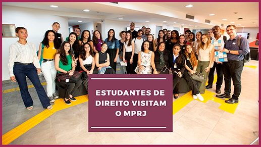 Imagem capa Estudantes de Direito visitam o MPRJ