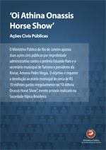 Ações Civis Públicas - Oi Athina Onassis Horse Show