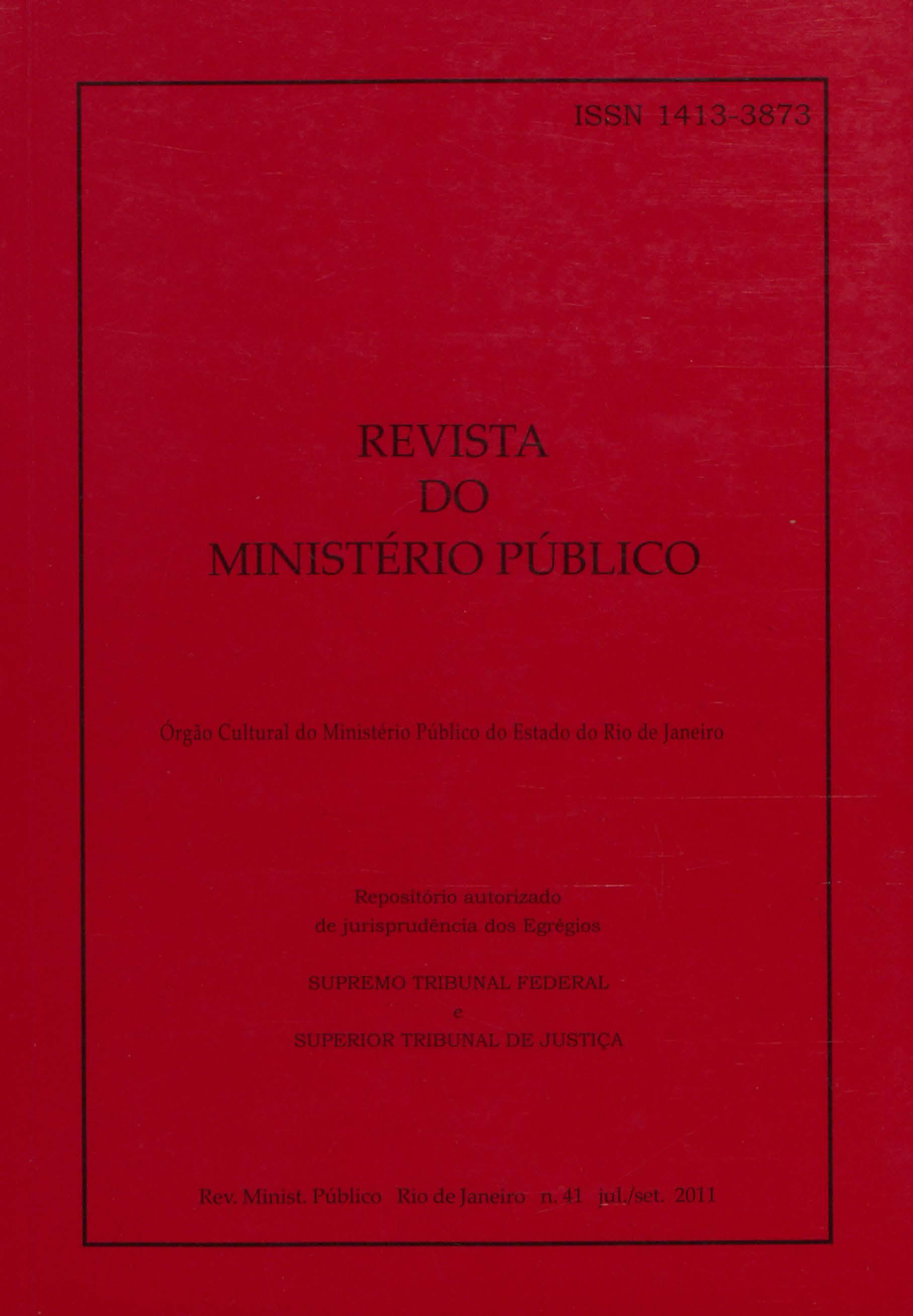 Imagem representativa da Revista Nº 41