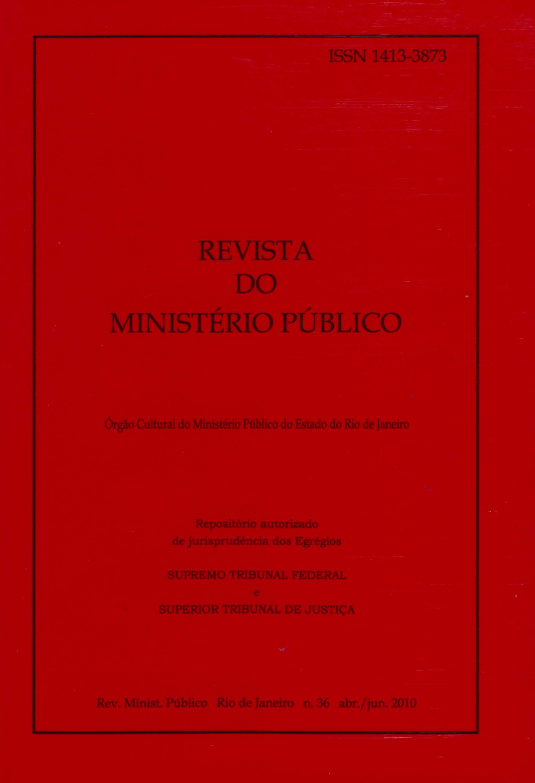 Imagem representativa da Revista Nº 36